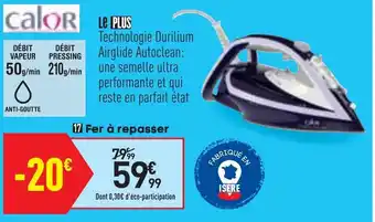 Conforama Fer a repasser offre