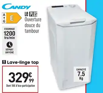 Conforama Lave-linge top offre