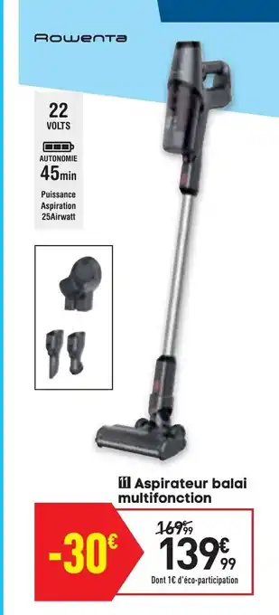 Aspirateur balai multifonction