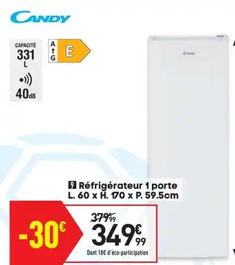 Réfrigérateur 1 porte