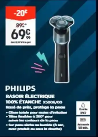Pulsat PHILIPS Rasoir électrique offre