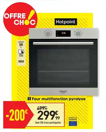 Conforama Four multifonction pyrolyse offre