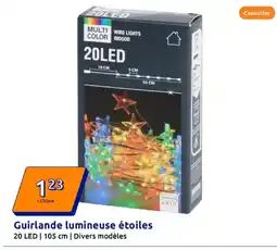 Guirlande lumineuse étoiles