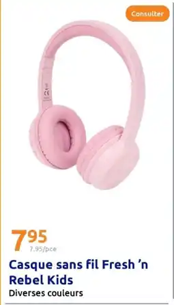 Action REBEL KIDS Casque sans fil Fresh 'n offre