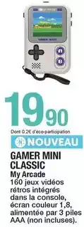 Carrefour My - gamer mini classic offre