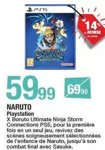 Carrefour Ninja - naruto playstation offre