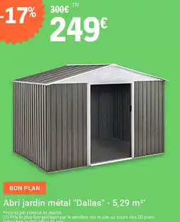 E.Leclerc Jardi Abri jardin métal offre