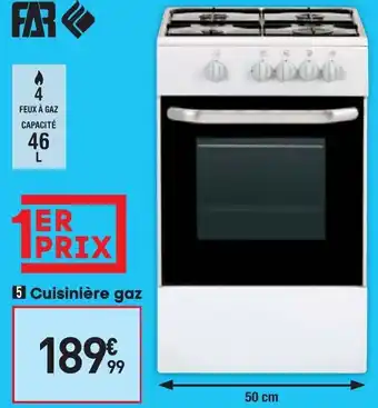 Conforama Cuisiniére gaz offre