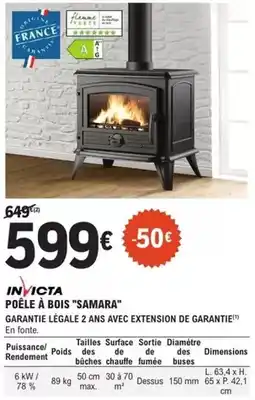 E.Leclerc Vase tube offre