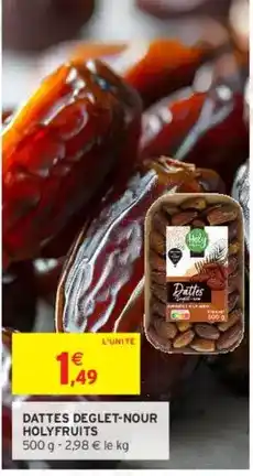 Intermarché Dattes deglet-nour holyfruits offre