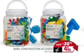 Baril construction au choix