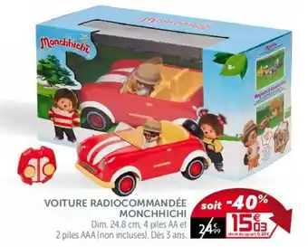 Gifi Voiture radiocommandée monchhichi offre