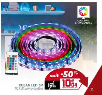 Gifi Ruban Led 3M offre
