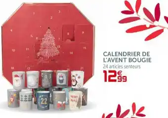 Gifi Calendrier de l'Avent Bougie offre