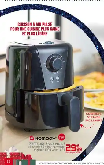 Gifi Friteuse Sans Huile offre