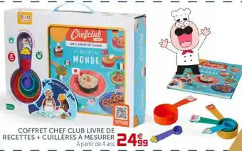 Coffret Ched Club Livre de Recettes + Cuillere à Mesurer