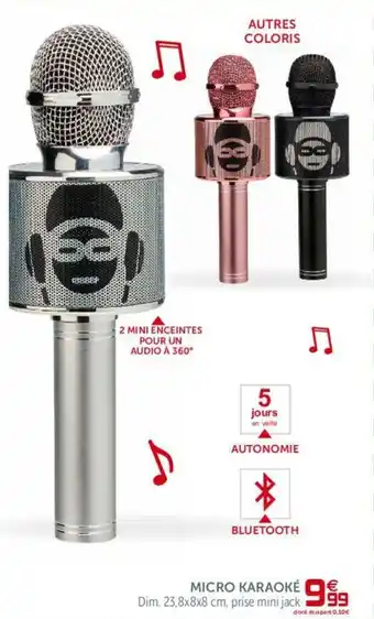 Gifi Micro Karaoké offre
