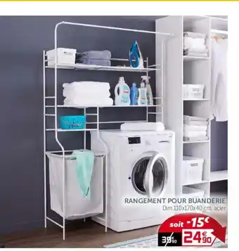 Gifi Rangement Pour Buanderie offre