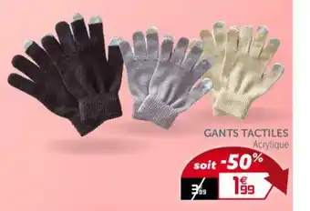 Gifi Gants Tactiles offre