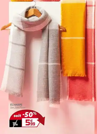Gifi Écharpe offre