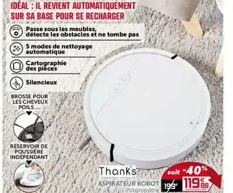Gifi Aspirateur Robot offre