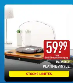 MAGINON Platine vinyle