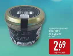 ALDI GOURMET FINEST CUISINE Rillettes de Canard offre