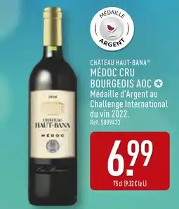ALDI CHÂTEAU HAUT-BANA Médoc Cru Bourgeois AOC offre