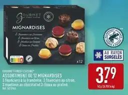ALDI GOURMET FINEST CUISINE Assortiment de 12 mignardises offre