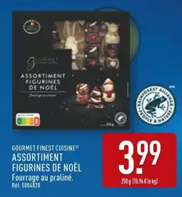 ALDI GOURMET FINEST CUISINE Assortiment figurines de noël offre