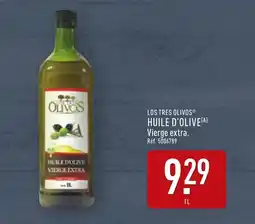 ALDI LOS TRES OLIVOS Huile d'olive offre
