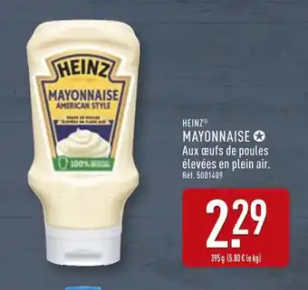 ALDI HEINZ Mayonnaise american style offre