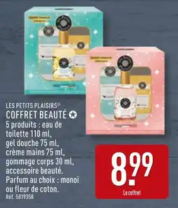 ALDI LES PETITS PLAISIRS Coffret beauté offre