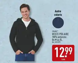 ALDI CRANE Veste polaire offre