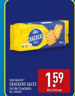 ALDI SUN SNACKS Crackers salés offre