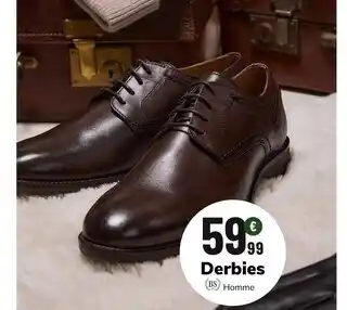 La Halle BS Homme Derbies offre