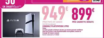 Carrefour Sony - console playstation 5 pro offre