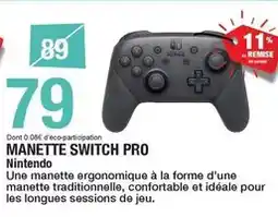 Carrefour Switch - manette pro offre