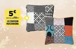 Centrakor Le coussin patchwork offre