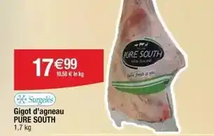 Cora Gigot d'agneau offre