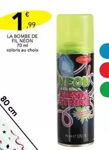 Stokomani La bombe de fil neon offre