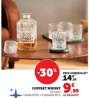 Hyper U Coffret whisky offre