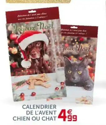 Gifi Calendrier de l'Avent Chien Ou Chat offre
