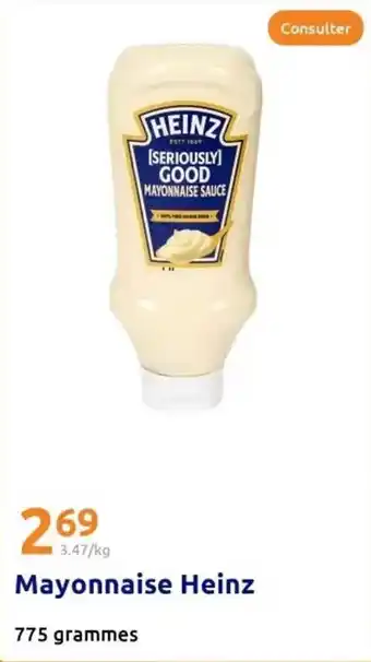Action Heinz - mayonnaise offre