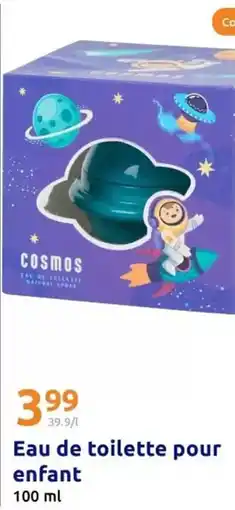 Action Eau de toilette pour enfant offre