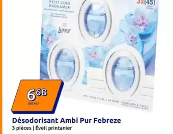 Action Lenor - désodorisant ambi pur febreze offre