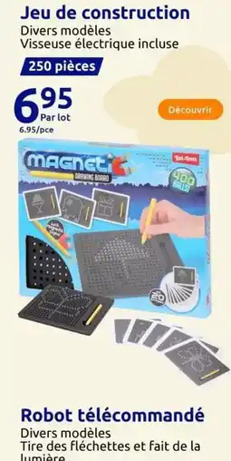 Action Robot télécommandé offre