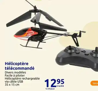 Action Hélicoptère télécommandé offre