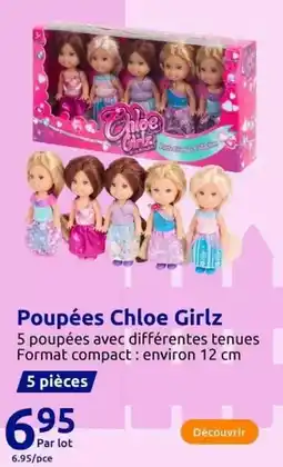 Action Poupées chloe girlz offre