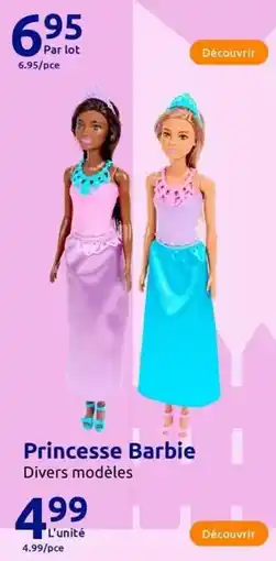 Action Princesse barbie offre